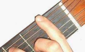 Баррэ - как ставить и играть на гитаре