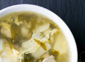Как приготовить суп из щавеля?