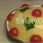 Салат из шампиньонов: рецепты с фото